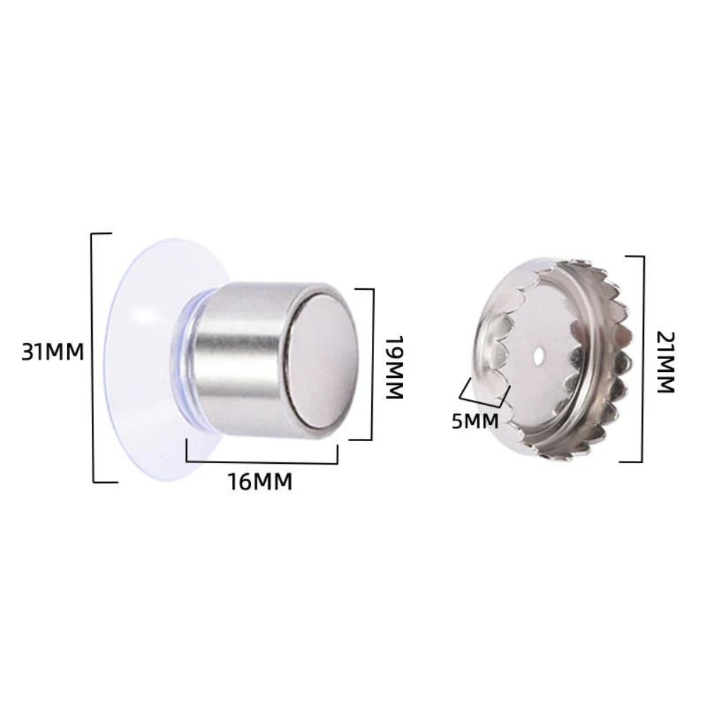 Magnetischer Seifenhalter ohne Bohren - Platzsparend und Sicher - paos-naturkosmetik