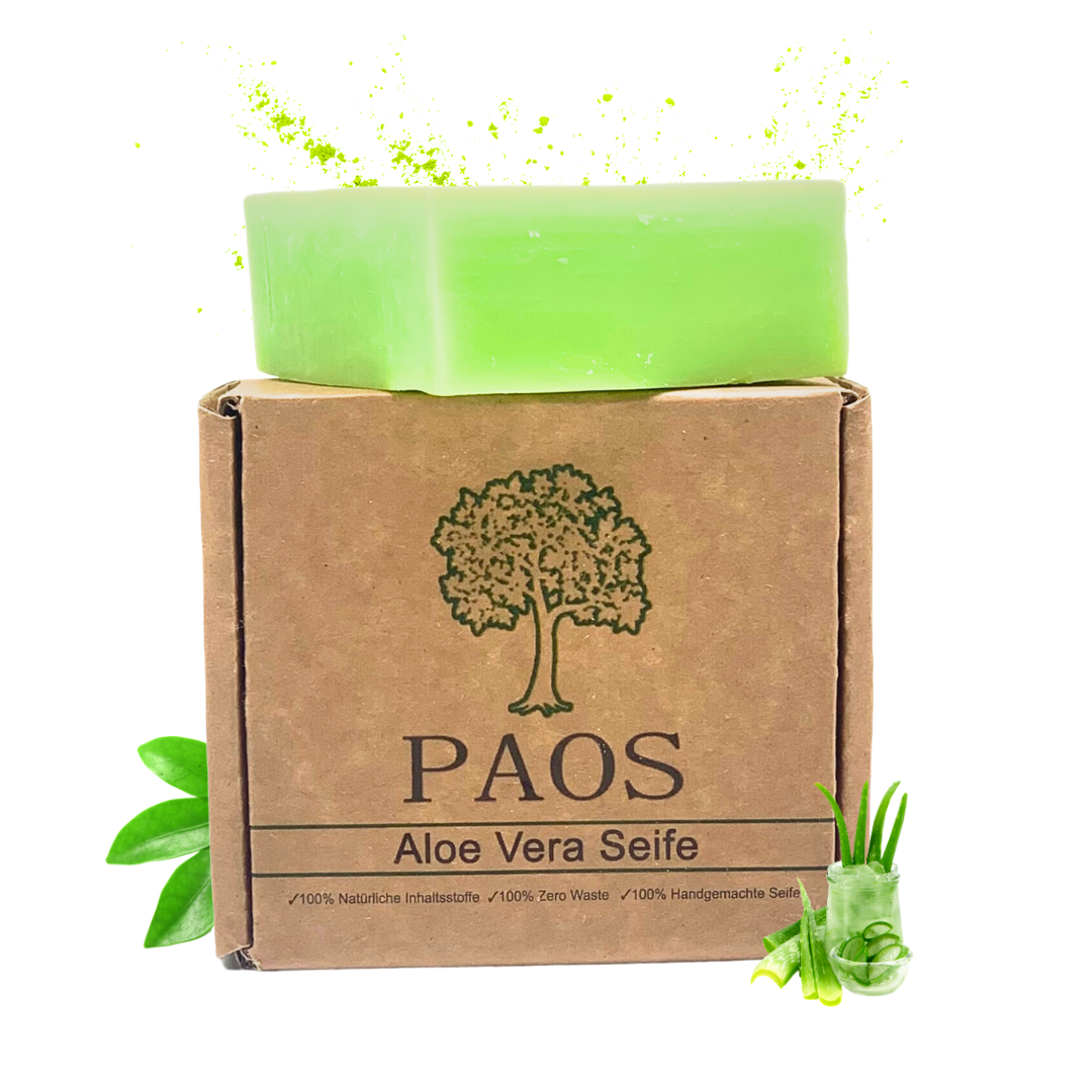 Aloe Vera Seife Vorderansicht