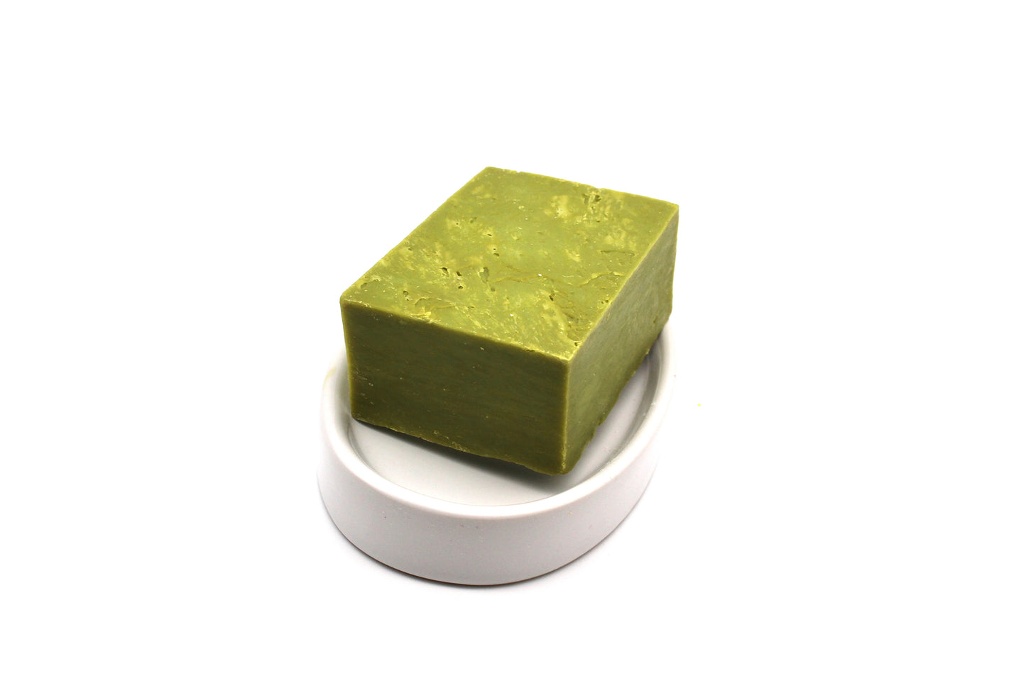Grüne Bittim Seife ca.140g, empfohlen bei Haarausfall - paos-naturkosmetik