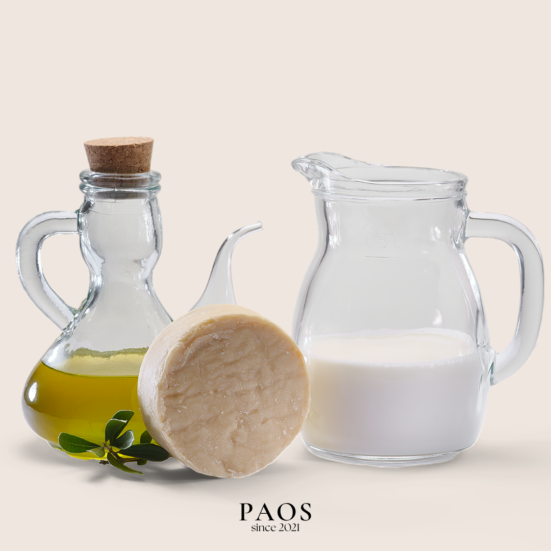 Ziegenmilchseife ca.150g, empfohlen bei Akne, Pickel und Mitesser - paos-naturkosmetik