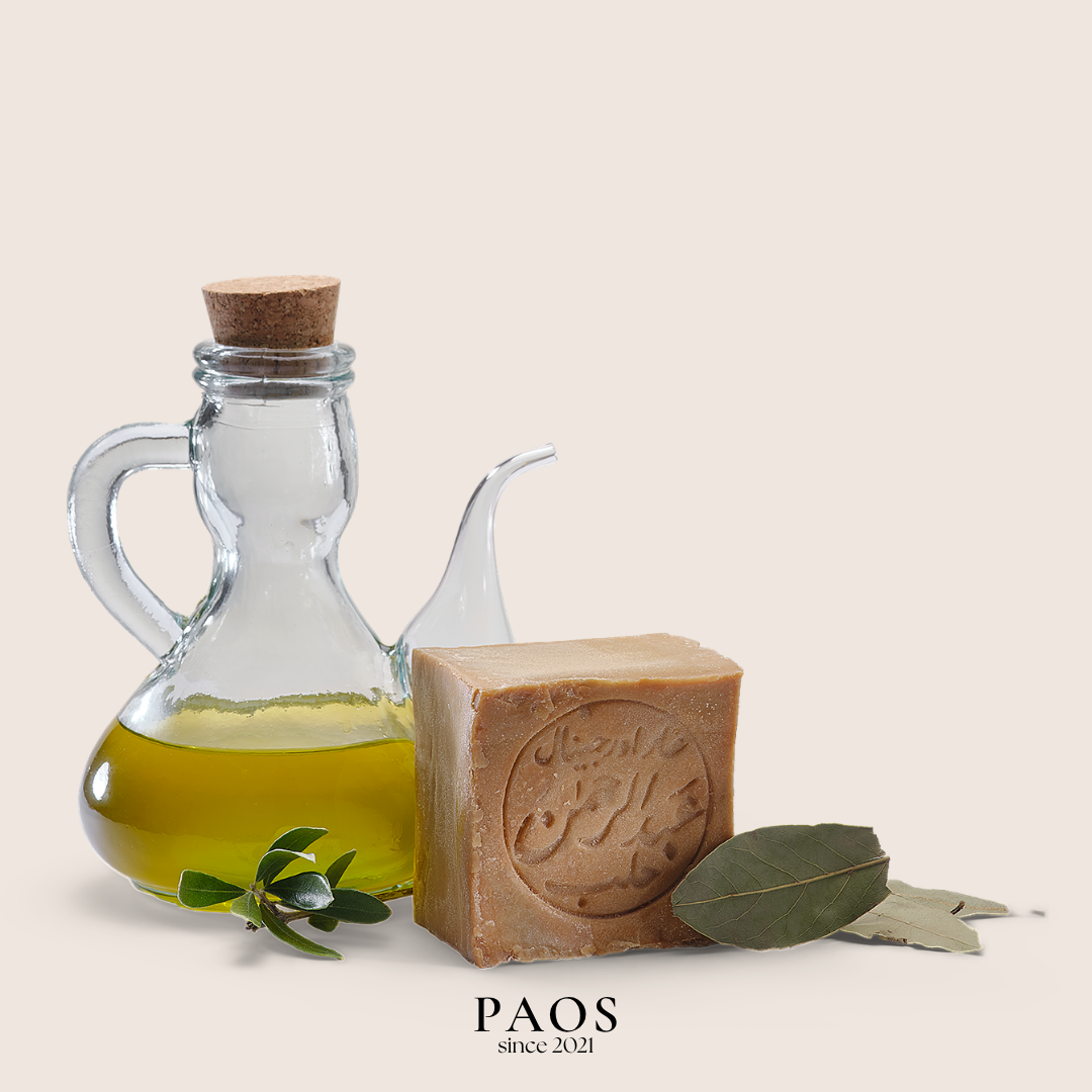 Original Aleppo Seife, 90% Olivenöl 10% Lorbeeröl ca.180g, empfohlen bei Schuppenflechten, Neurodermitis, Akne, Pickel und Mitesser - paos-naturkosmetik
