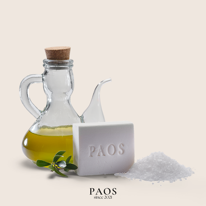 Meersalz Seife ca.150g, empfohlen bei Akne, Pickel, Mitesser, Ekzemen und Pilzerkrankungen - paos-naturkosmetik