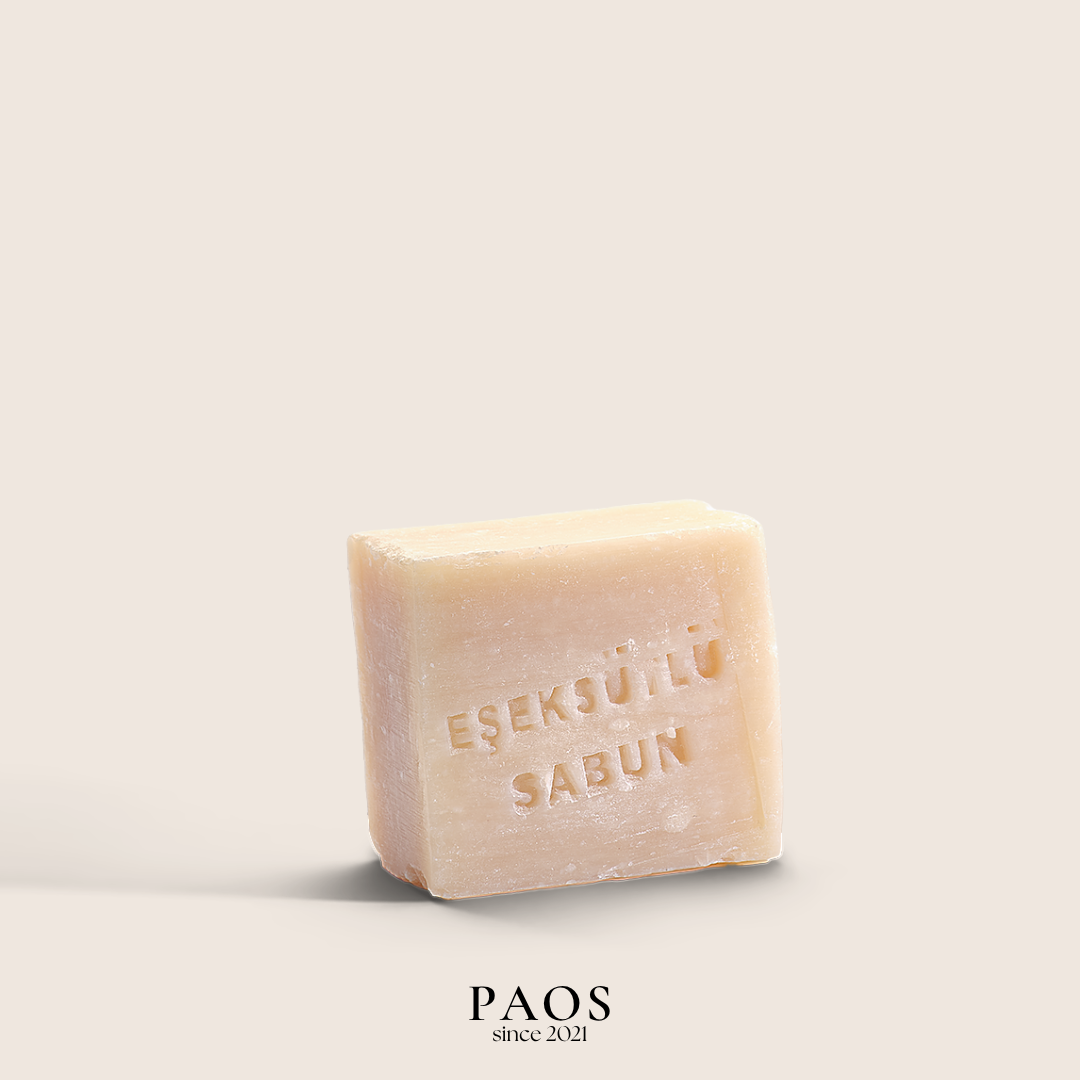 Eselsmilch Seife ca.120g, Empfohlen bei Ekzem, Akne und Psoriasis - paos-naturkosmetik