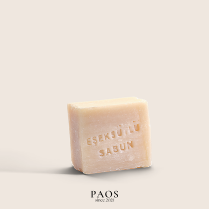 Eselsmilch Seife ca.120g, Empfohlen bei Ekzem, Akne und Psoriasis - paos-naturkosmetik