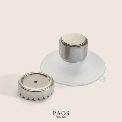 Magnetischer Seifenhalter ohne Bohren - Platzsparend und Sicher - paos-naturkosmetik