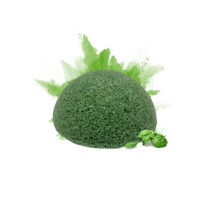 Natürlicher Konjac-Schwamm mit Grünem Tee: Natürliche Gesichts- und Körperreinigung für strahlende Haut! - paos-naturkosmetik